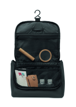 Logotrade promotional giveaway image of: Cosmetic hanging bag in PU